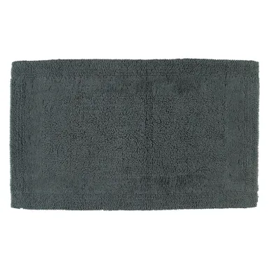 Двухсторонний коврик для ванной темно-серого цвета Uni (1000-774) CAWO (Германия) 