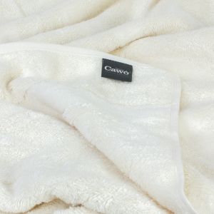 Однотонний махровий рушник кремового кольору Cawo NOBLESSE 2 (1002-356)