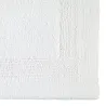 Двосторонній килимок для ванної білого кольору Uni (1000-600) CAWO (Німеччина)