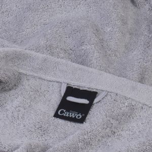Полотенце махровое однотонное серого цвета Lifestyle (7007-705) Cawo, Германия. 100% египетский хлопок